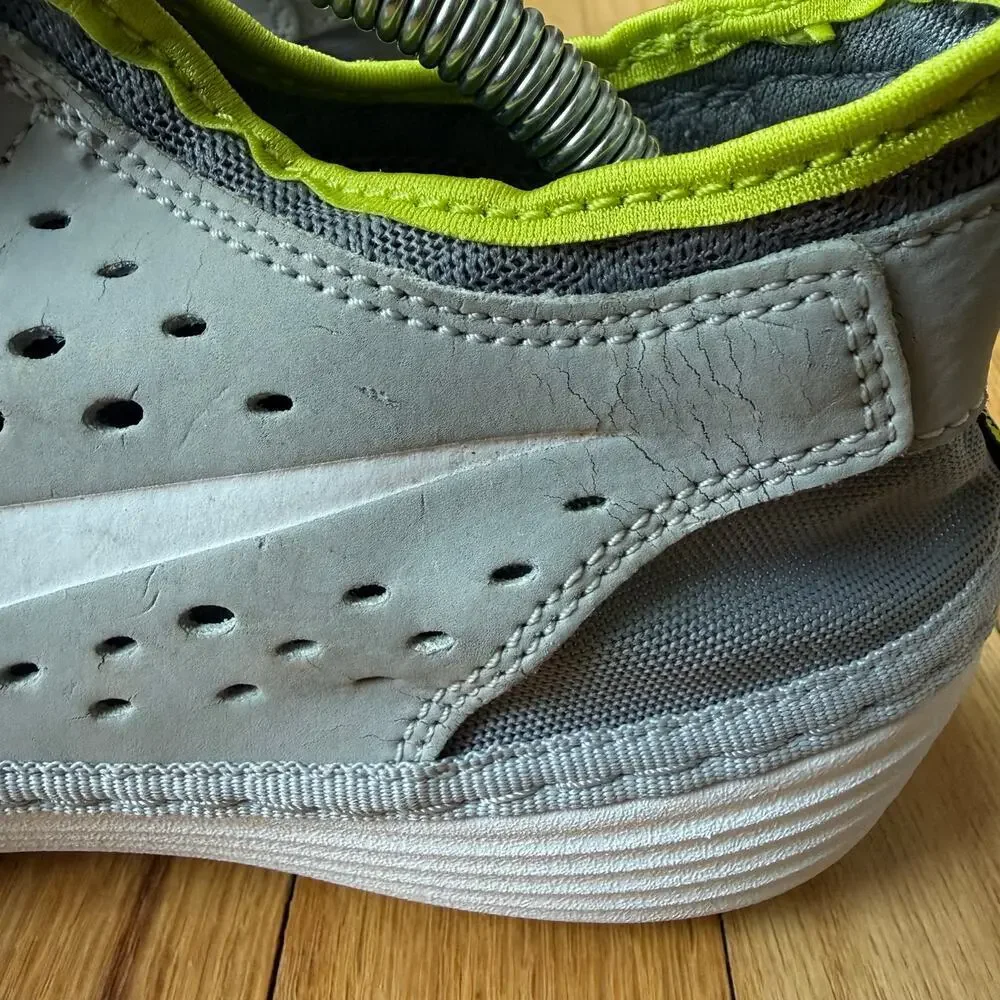 Nike Solarsoft Costa Low Running Shoes Wolf Gray White Size 8 Athletic Track